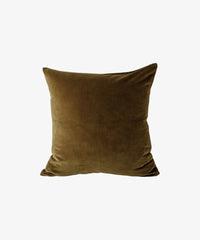 Velvet Cushion Olive