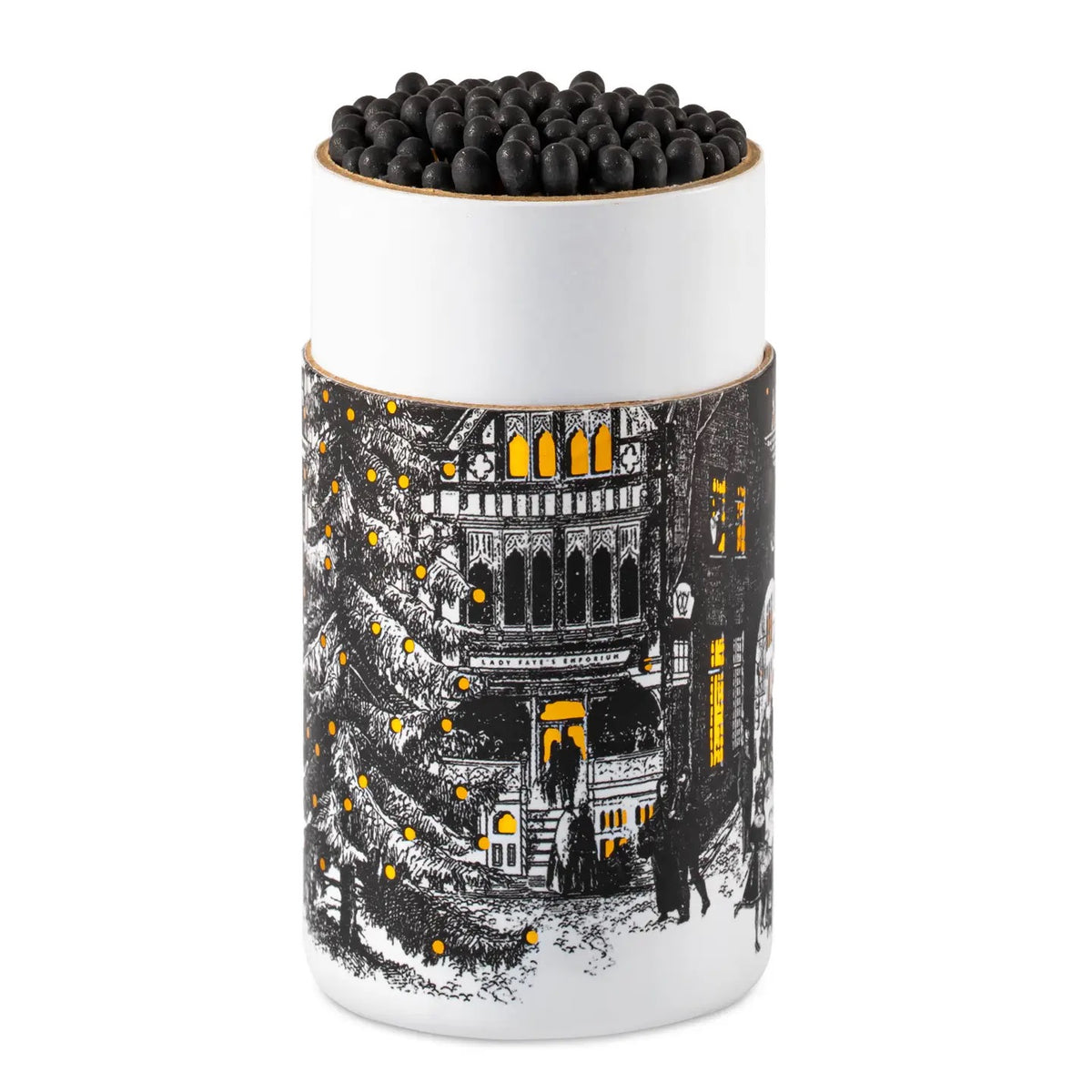 Starry Night | Large Cylinders - Safety Matches 🎄