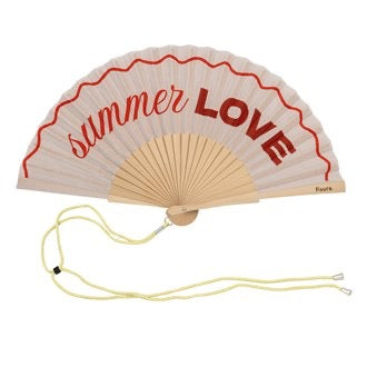Hand Fan "Summer Love"