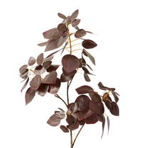 Smoke Leaf Branch - Burgundy