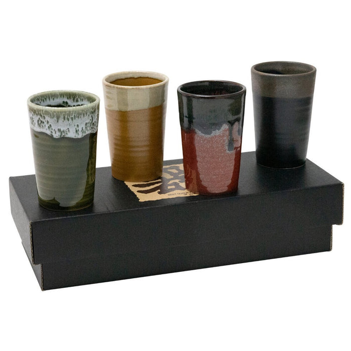 Tall Yunomi Tall cup set /4