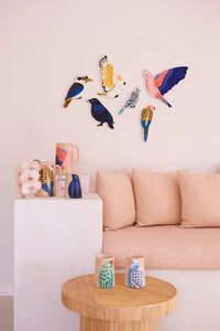 AERIAL LORIKEET WALL ART