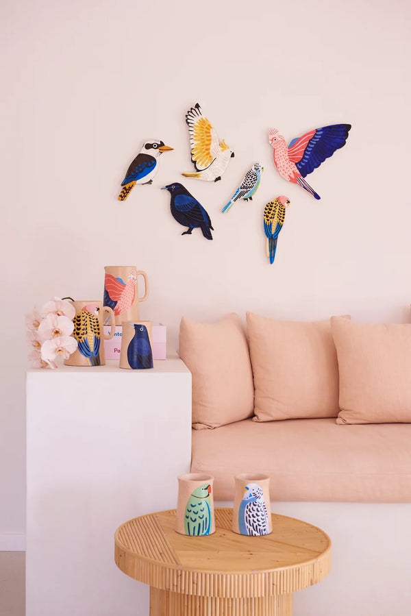 AERIAL LORIKEET WALL ART