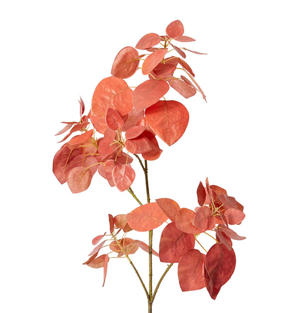 Smoke Leaf Branch - Red
