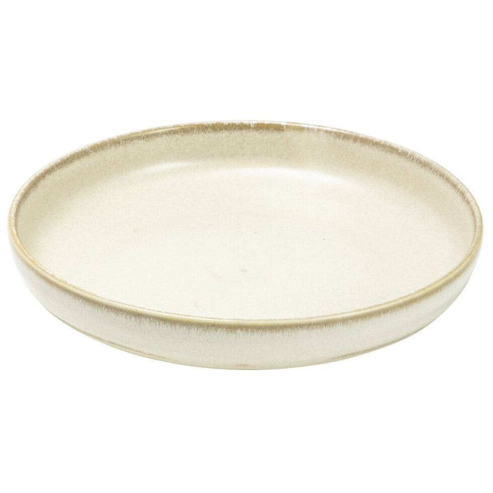 Wabisabi Pearl High Edged Dinner Plate