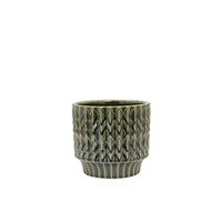 Trippy Planter - green