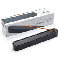 Long Ceramic Incense Holder  Black