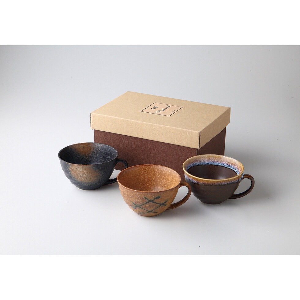 IRODORI - 3 soup cup set