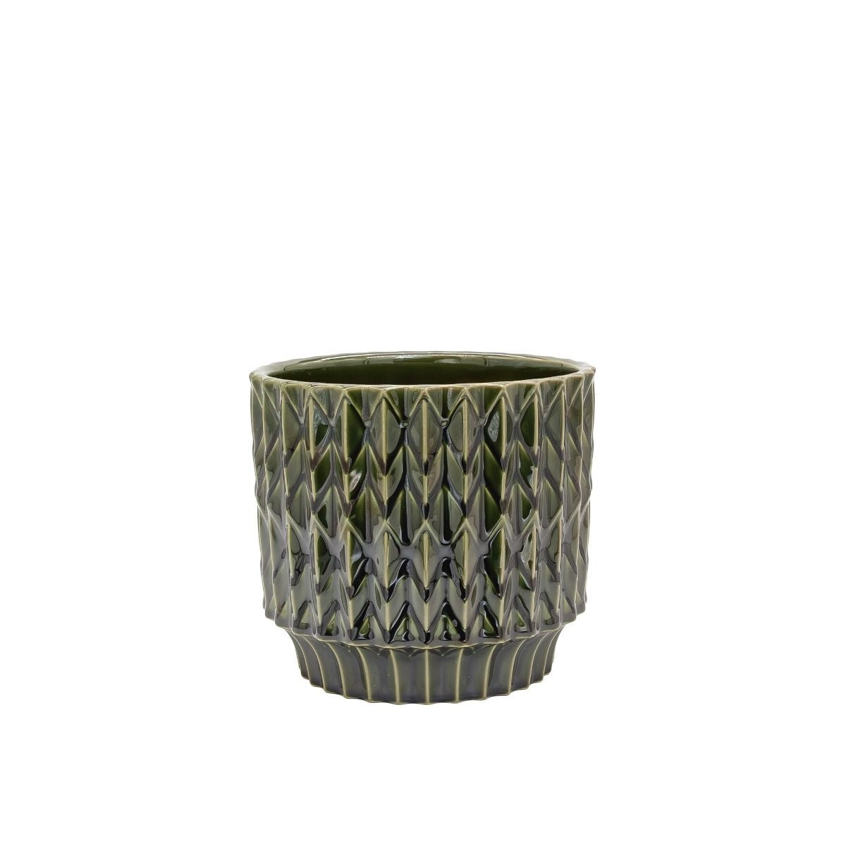 Trippy Planter - green