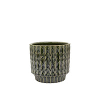 Trippy Planter - green