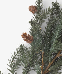 Pinecone Light Up Branch 40cm