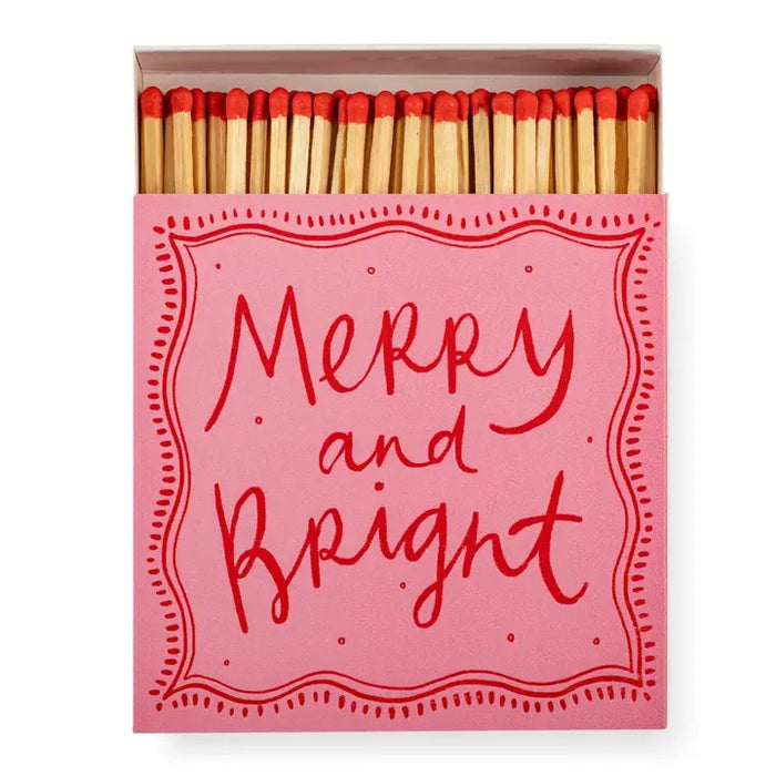 Merry and Bright Matchbox