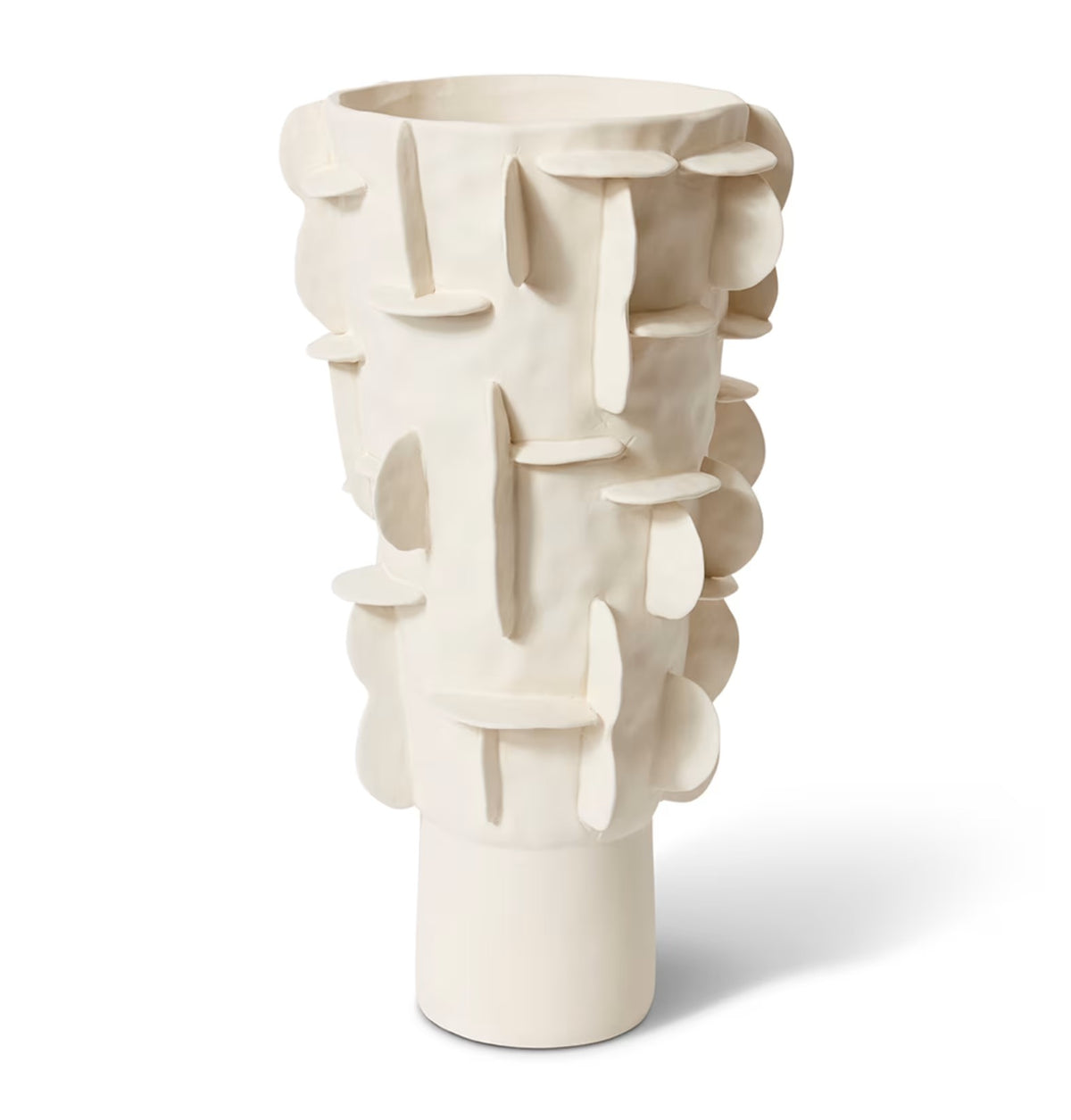 Adora Tall Vessel Ivory 50cm