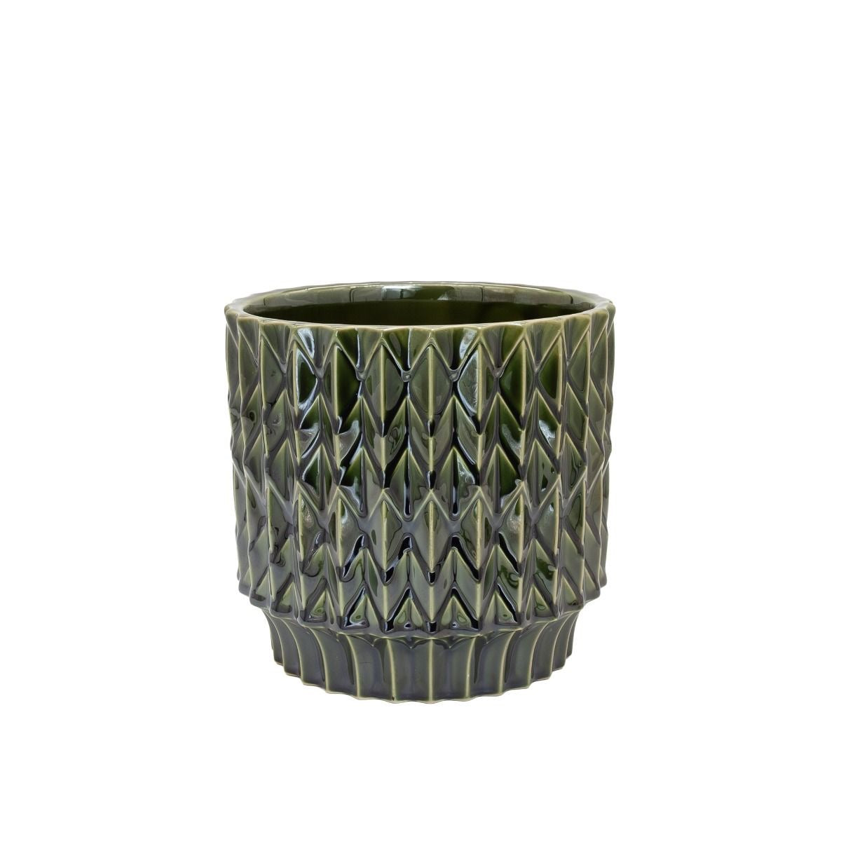 Trippy Planter - green