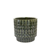 Trippy Planter - green