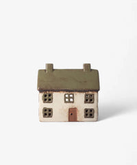 Alsace Cottage Tealight Olive Green