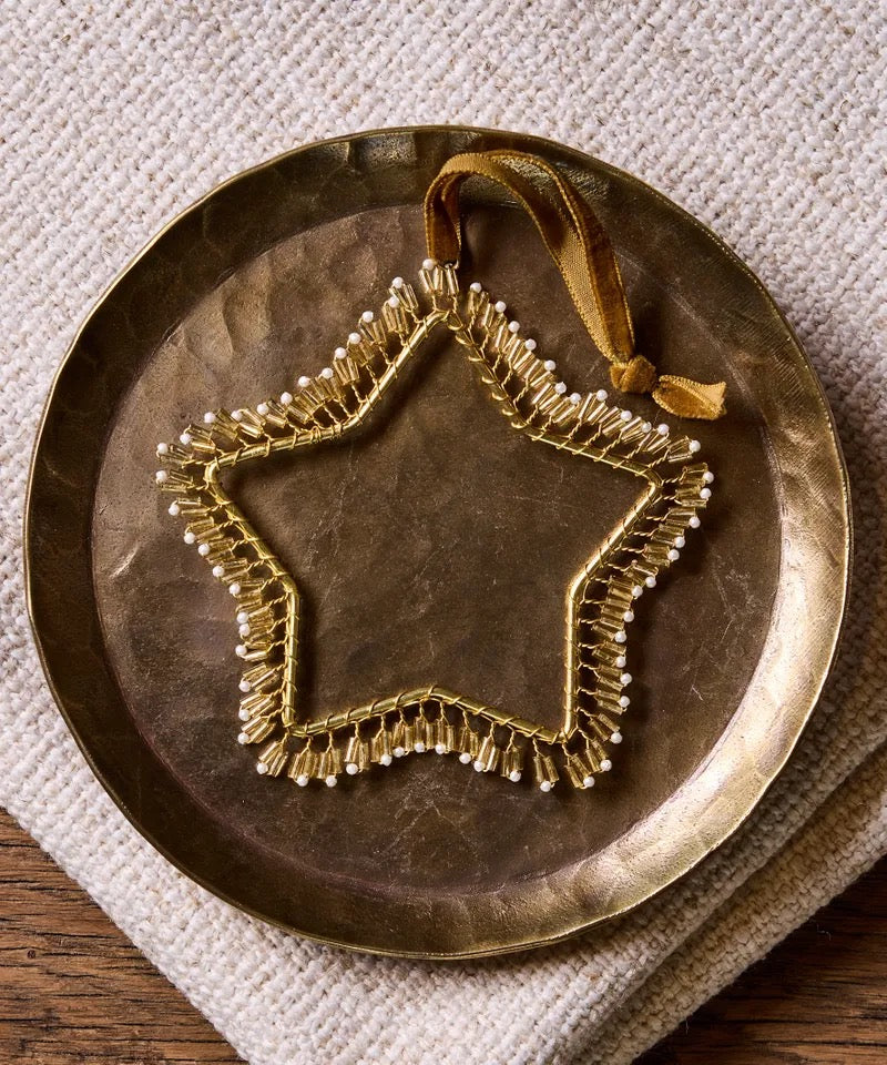 Hanging Beaded Star