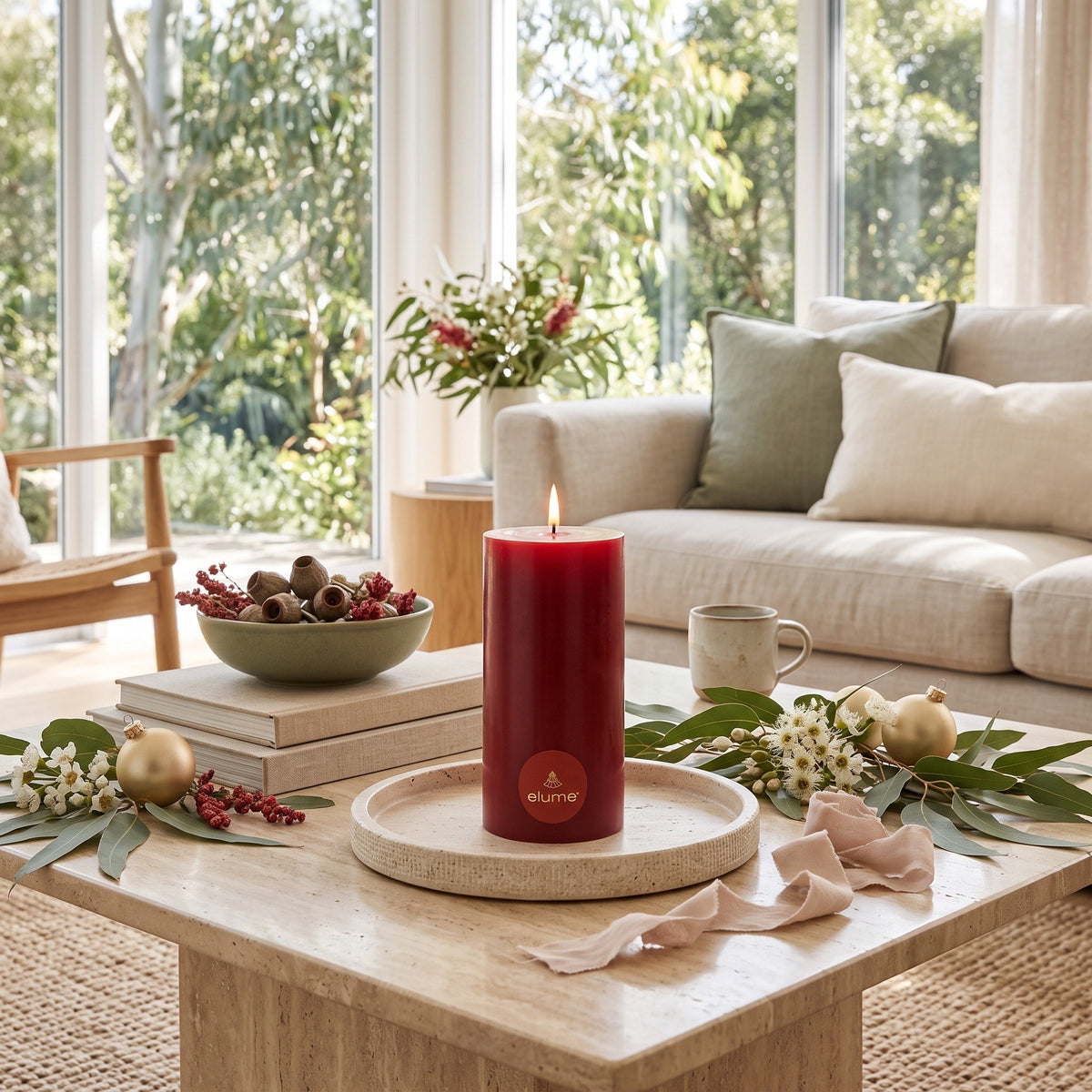 Christmas Spice Pillars