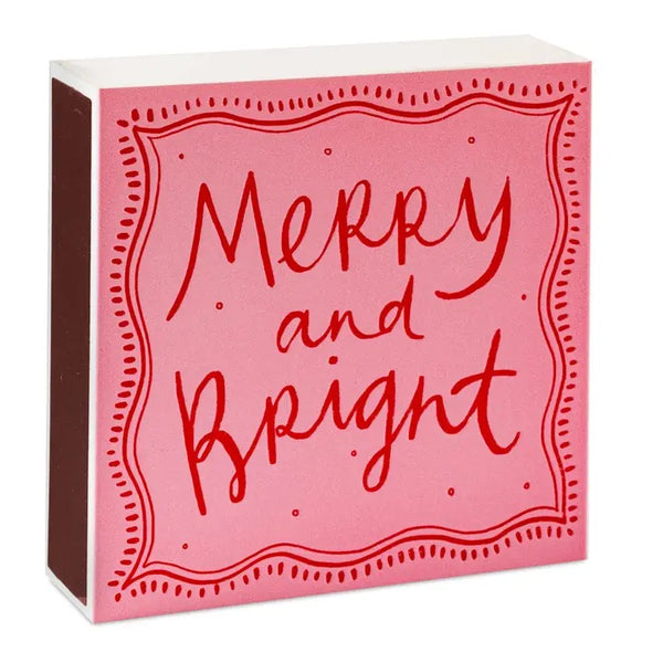 Merry and Bright Matchbox
