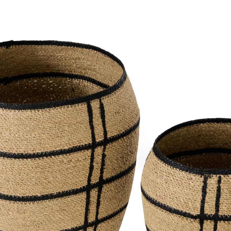 Amalfi Trace Baskets Natural