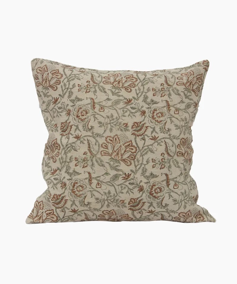 Savannah Floral Handblocked Cushion