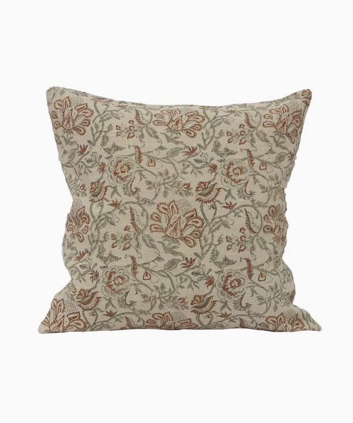 Savannah Floral Handblocked Cushion