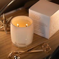 Lemon Myrtle, Golden Wattle, Poached Pear, Cypress Pine Scented Soy Candle | 400gm