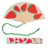 Hand Fan "Strawberry"