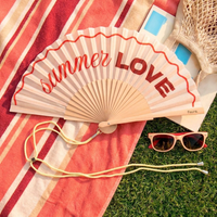 Hand Fan "Summer Love"