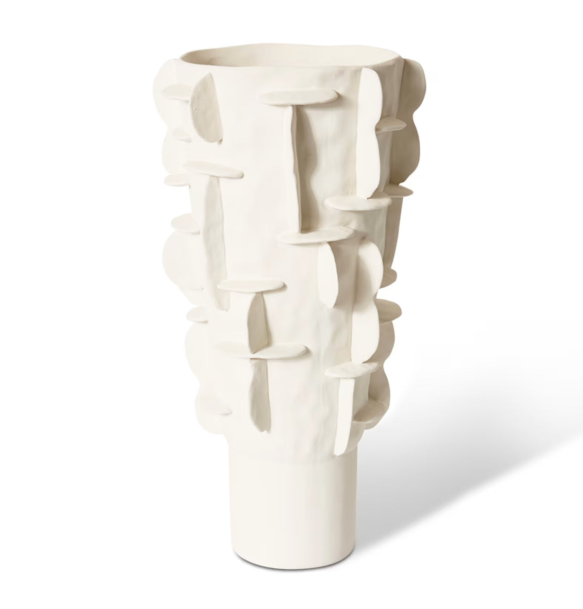 Adora Tall Vessel White 50cm