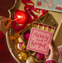 Merry and Bright Matchbox