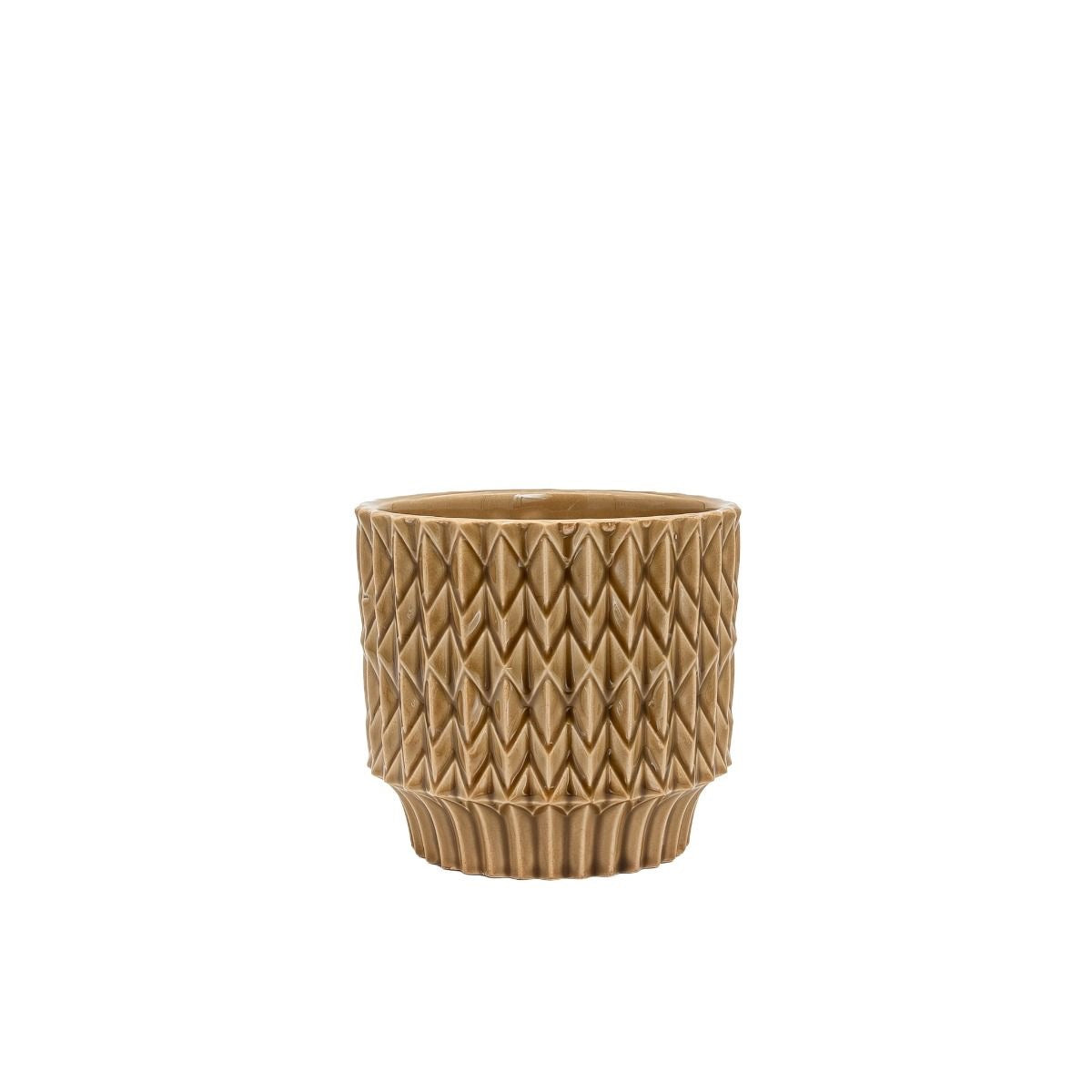 Trippy Planter - Olive