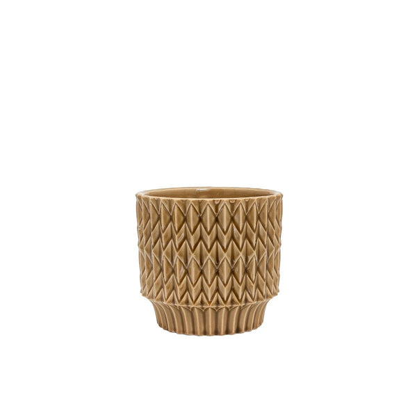 Trippy Planter - Olive