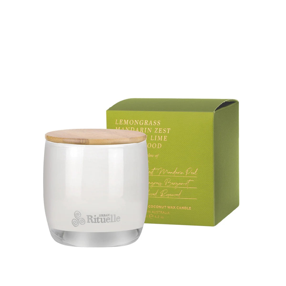 Apotheca - Lemongrass Scented Soy Candle | 140gm