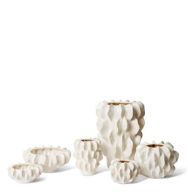 Kanika Vase White