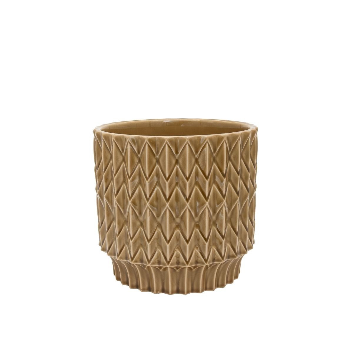 Trippy Planter - Olive