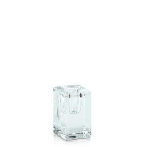 Glass Cube candle Holder