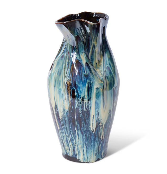Sueko Vase Blue Beige 38cm