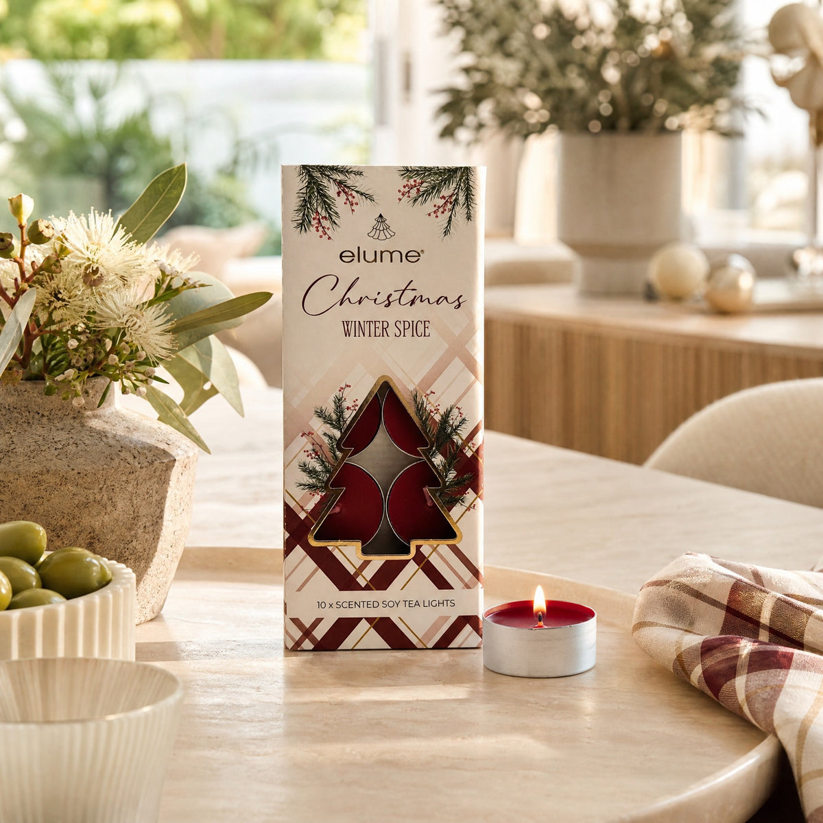 Christmas Spice Tealights