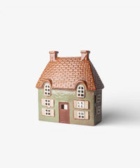 Cotswold Tea Light Cottage Seagreen