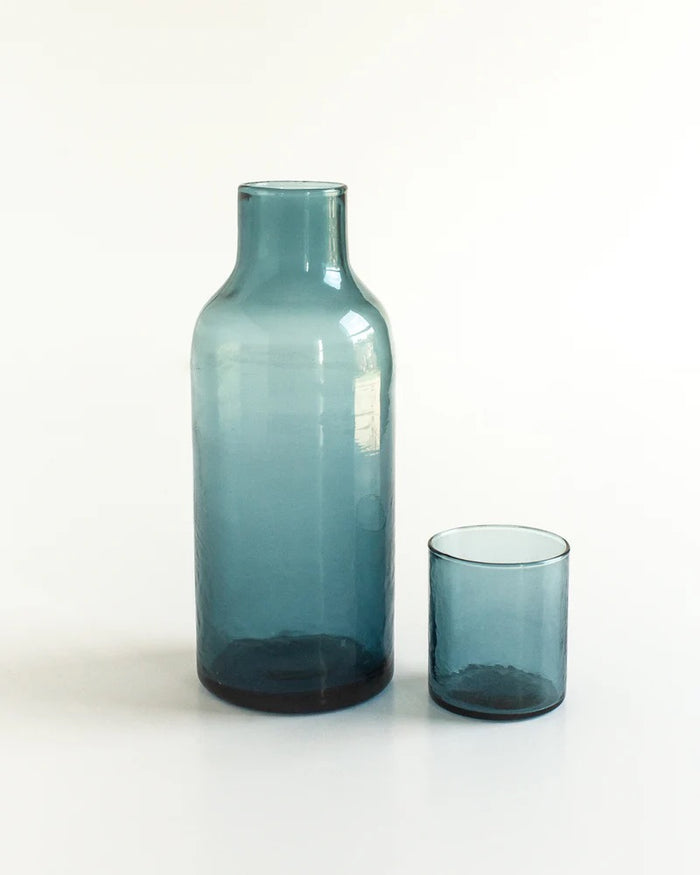 Carafe and glass Set - Blue