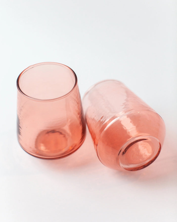 Water Glass - Blush