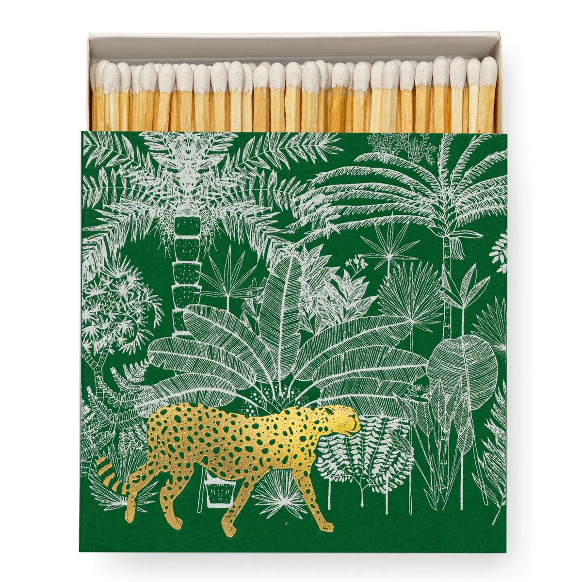 Cheetah in Jungle Square Matchbox