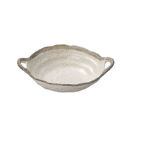 Shirokaratsu  Serving Dish with Handles