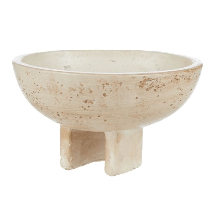 Amalfi Napier Travertine Bowl