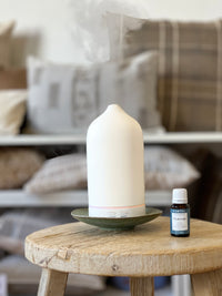 White Stone Ultrasonic Oil Diffuser