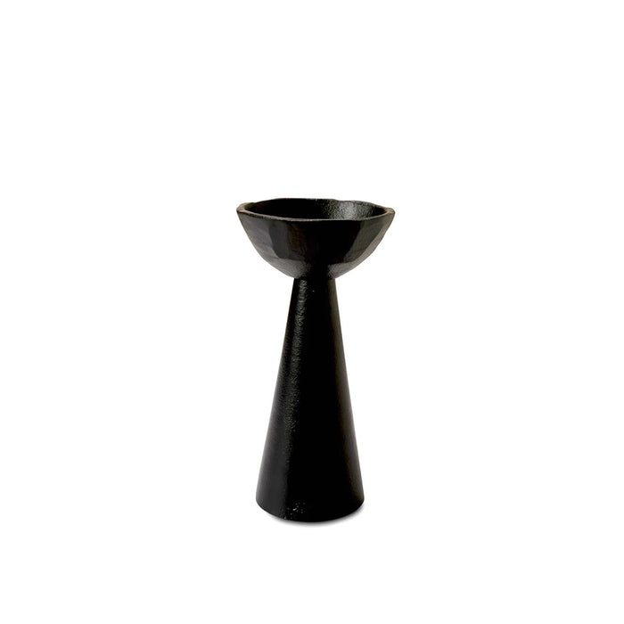 Norah Black Candle Holder Small