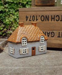 Cotswold Tea Light Cottage Blue