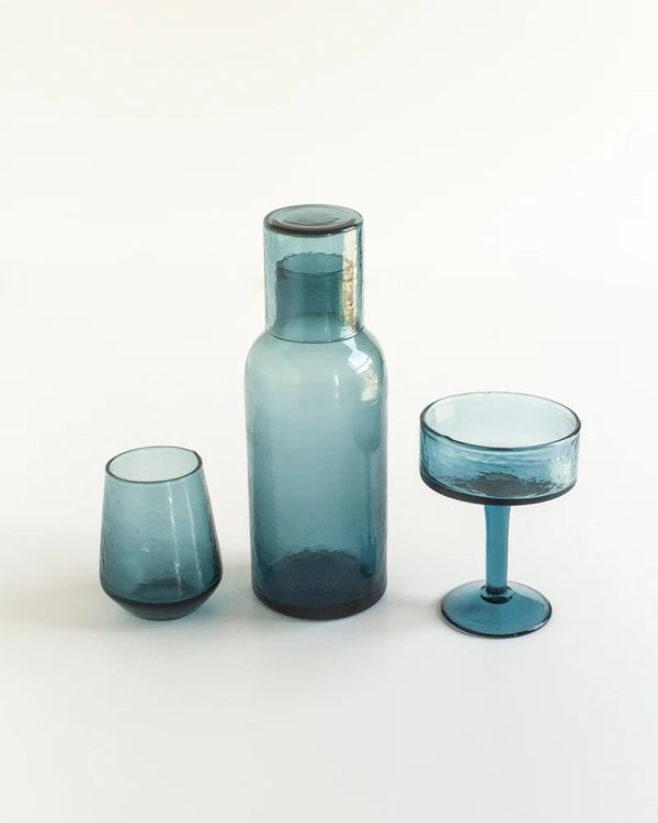 Carafe and glass Set - Blue