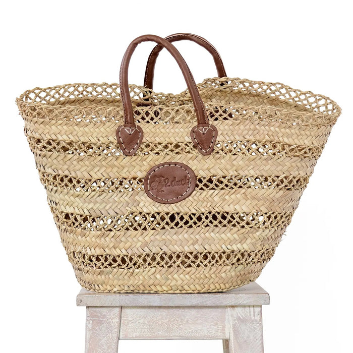 Open Weave Market Basket